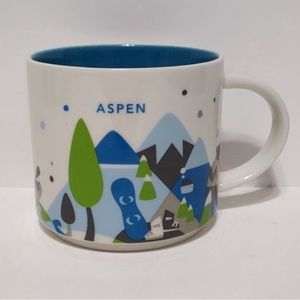 Starbucks Aspen Colorado You are Here Collection Mug